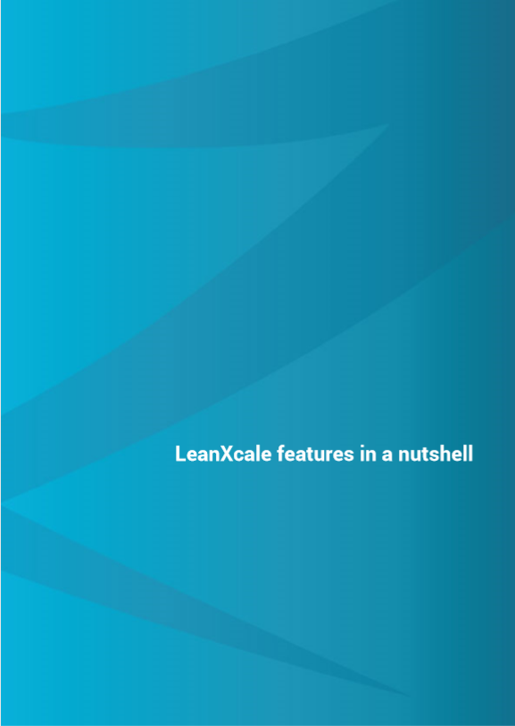 LeanXcale features in a nutshell